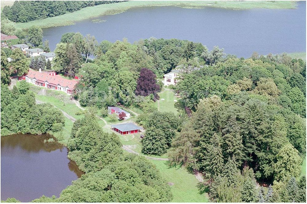 Luftbild Kratzeburg - Familienferienstätte Dambecker Park im Nationalpark Müritz AWO Sano gemeinnützige GmbH Susanne Müller-Bohley Leiterin der Familienferienstätte S