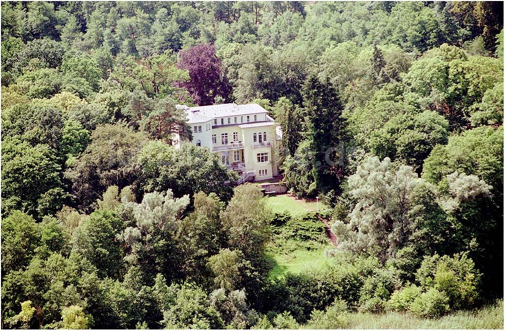 Kratzeburg von oben - Familienferienstätte Dambecker Park im Nationalpark Müritz AWO Sano gemeinnützige GmbH Susanne Müller-Bohley Leiterin der Familienferienstätte S