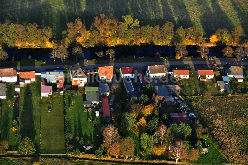 Luftbild Wandlitz - Familienhäuser in Wandlitz im Bundesland Brandenburg