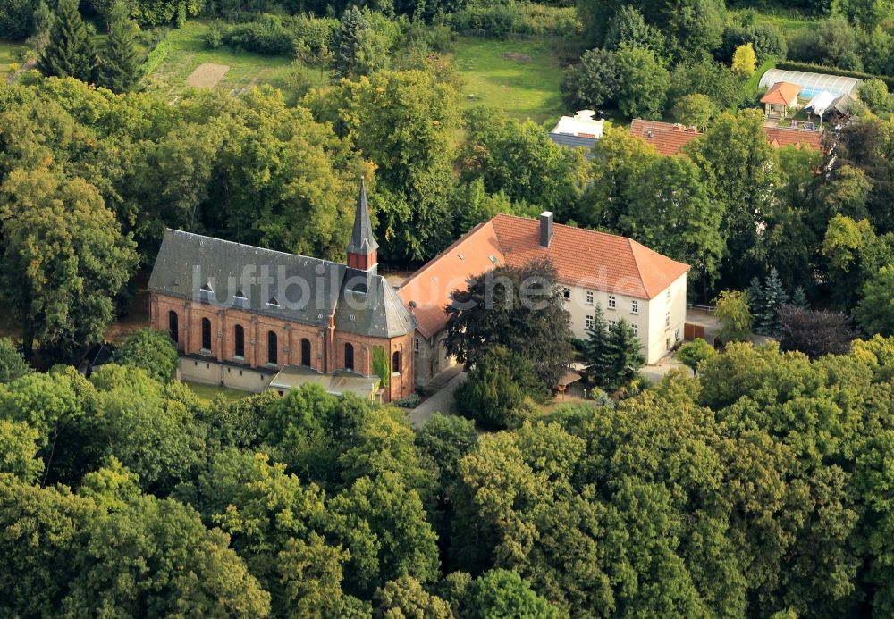 Dingelstädt aus der Vogelperspektive: Familienzentrum Kloster Kerbscher Berg in Dingelstädt in Thüringen