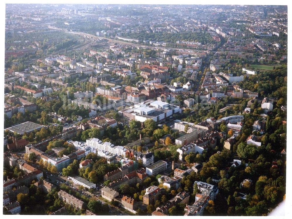 Luftbild Berlin - Pankow - Fast fertiges Rathauscenter am Rathaus in Berlin - Pankow der FUNDUS-Gruppe in Köln.