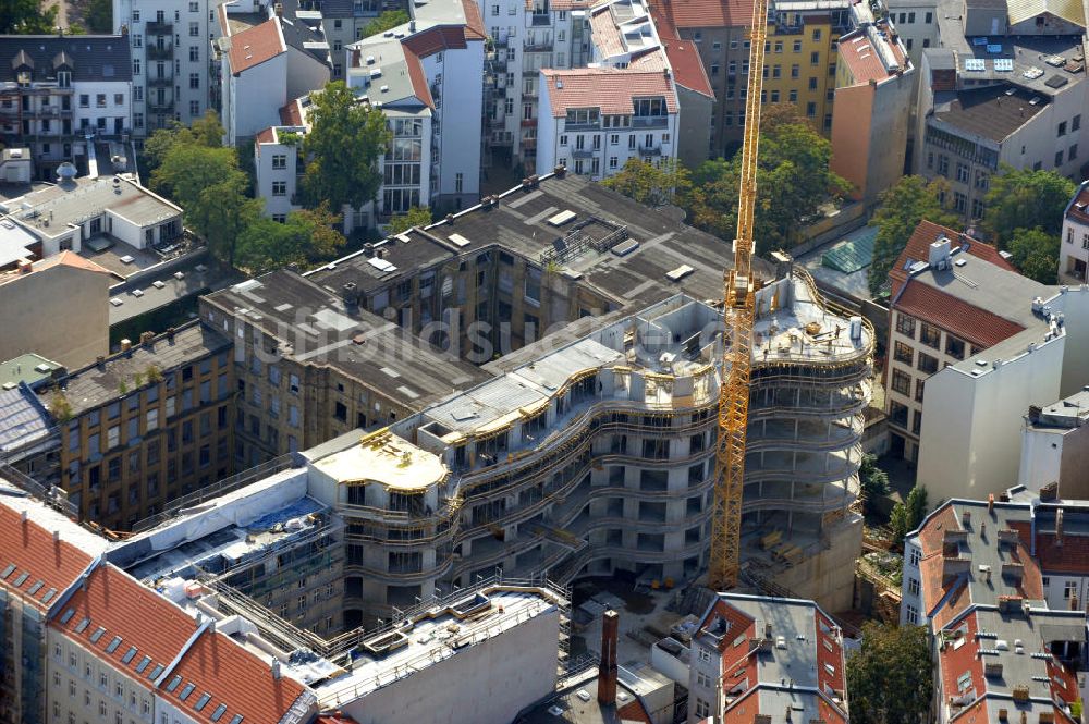 Berlin von oben - Fehrbelliner Lofts