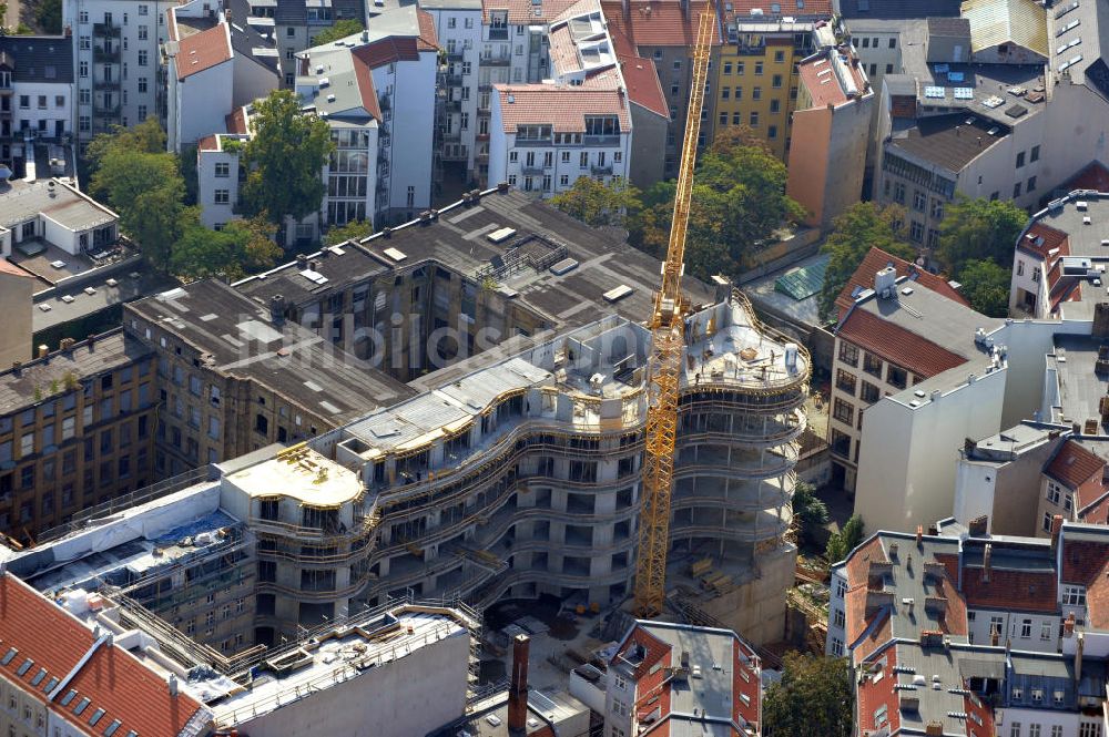 Berlin aus der Vogelperspektive: Fehrbelliner Lofts