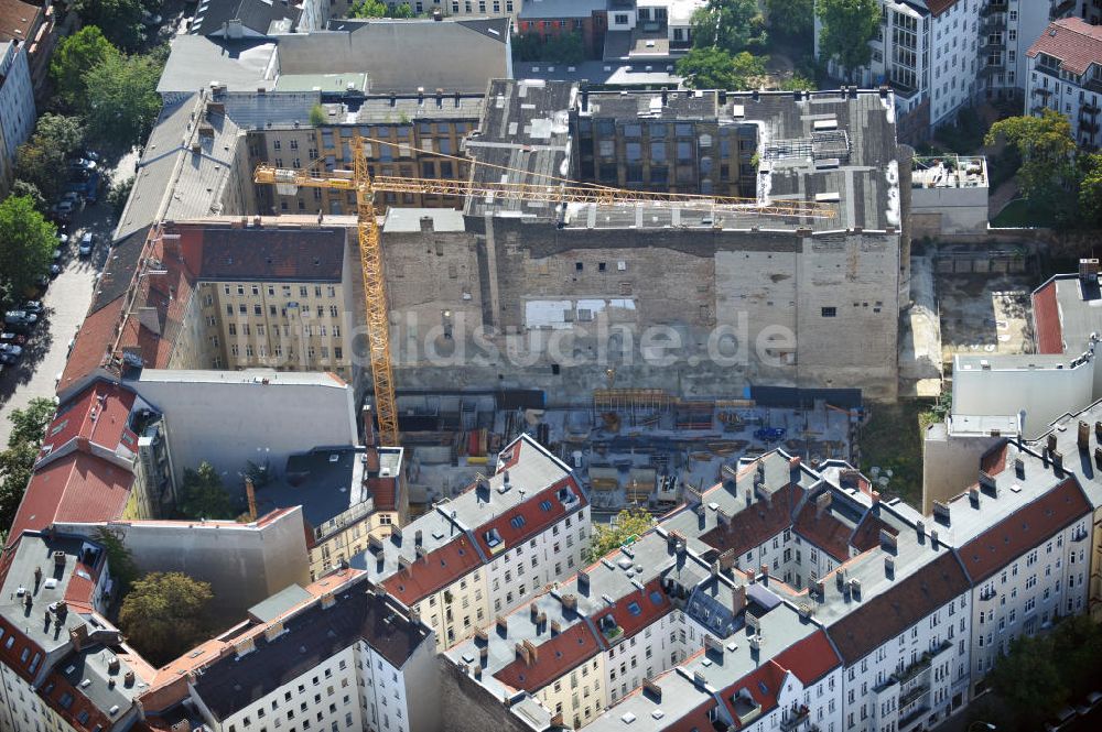 Berlin aus der Vogelperspektive: Fehrbelliner Lofts Berlin