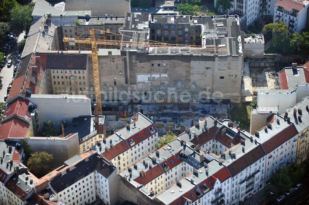 Luftbild Berlin - Fehrbelliner Lofts Berlin