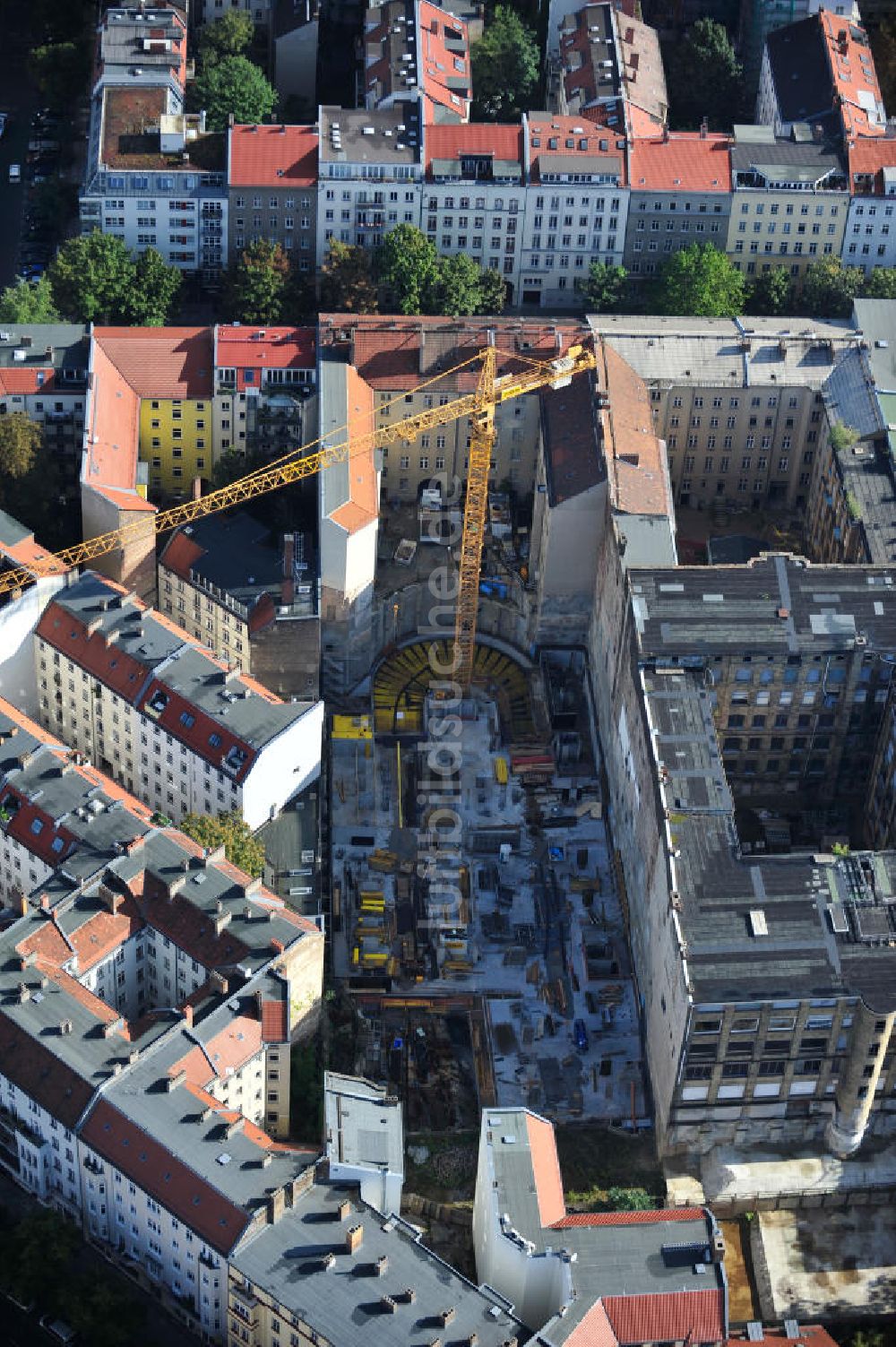 Berlin aus der Vogelperspektive: Fehrbelliner Lofts Berlin