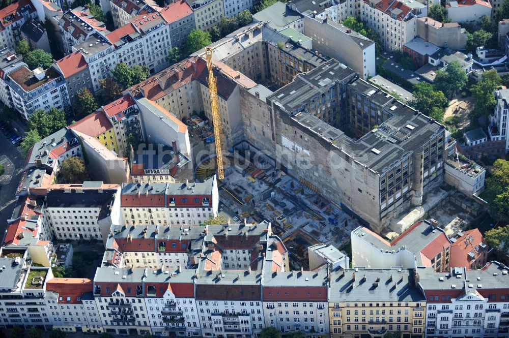 Berlin von oben - Fehrbelliner Lofts Berlin