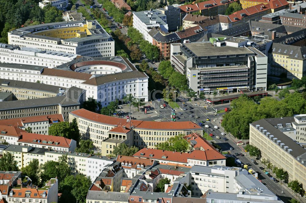 Berlin von oben - Fehrbelliner Platz Berlin