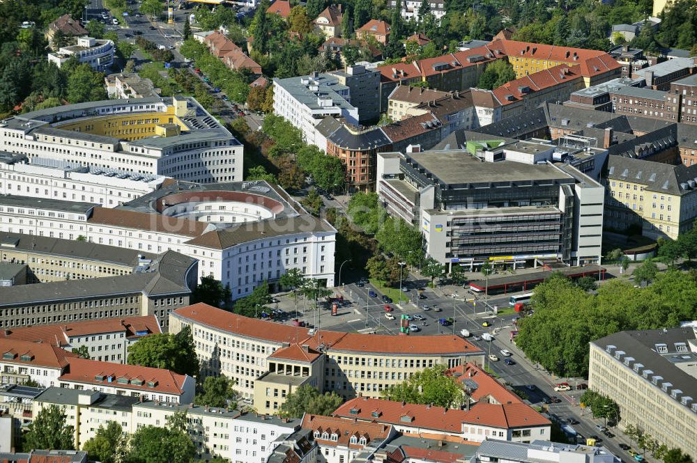 Berlin aus der Vogelperspektive: Fehrbelliner Platz Berlin