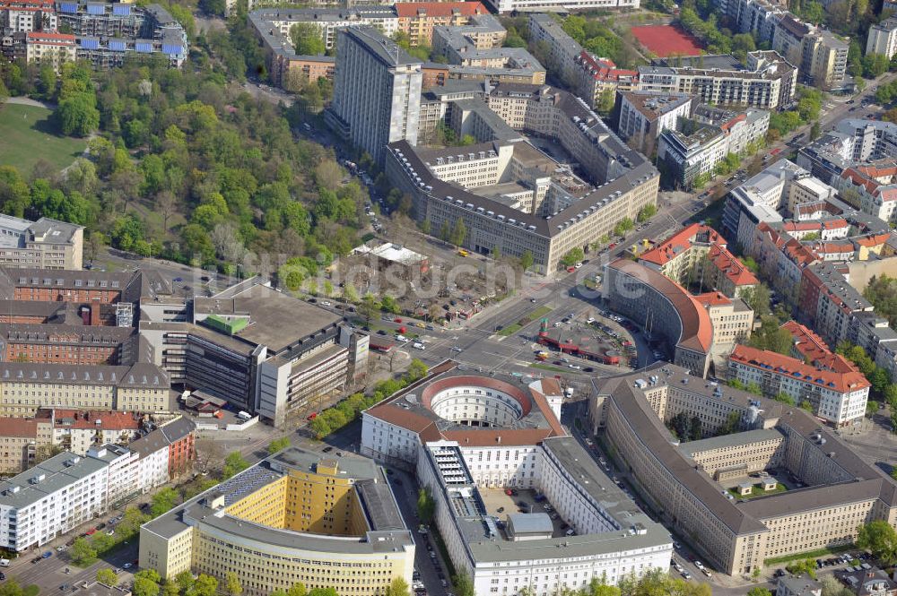 Berlin von oben - Fehrbelliner Platz in Berlin-Wilmersdorf