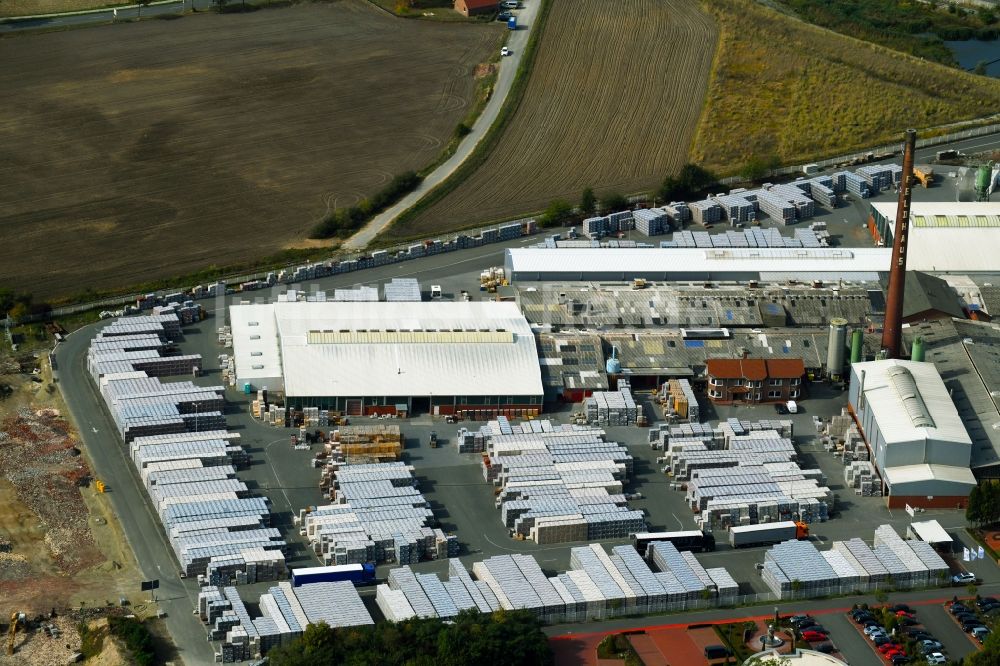 Luftaufnahme Bad Laer - FELDHAUS KLINKER VERTRIEBS-GMBH in Bad Laer im Bundesland Niedersachsen, Deutschland