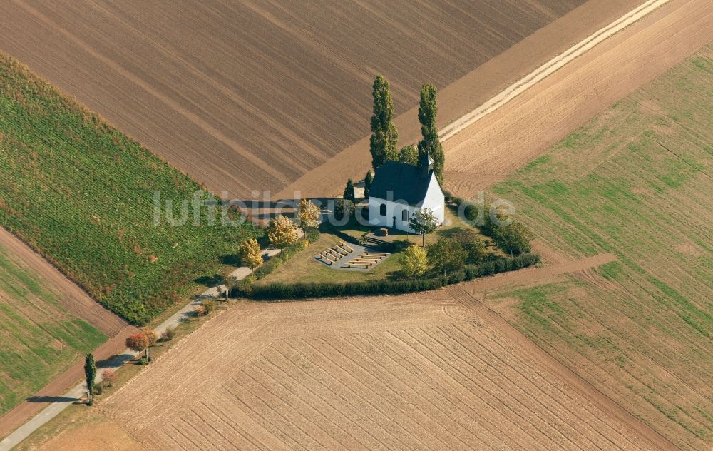 Luftaufnahme Naunheim - Feldkapelle Muenstermaifeld bei Naunheim im Bundesland Rheinland-Pfalz