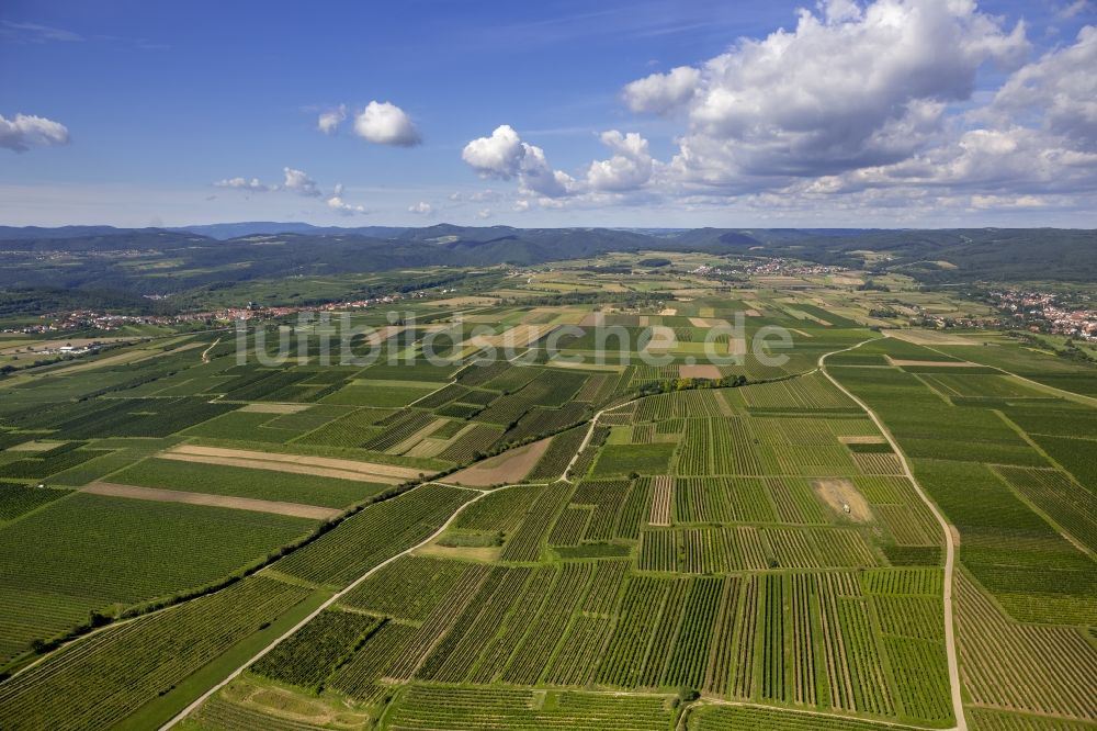 Luftbild Lengenfeld - Feldlandschaft bei Lengenfeld im Bundesland Niederösterreich in Österreich