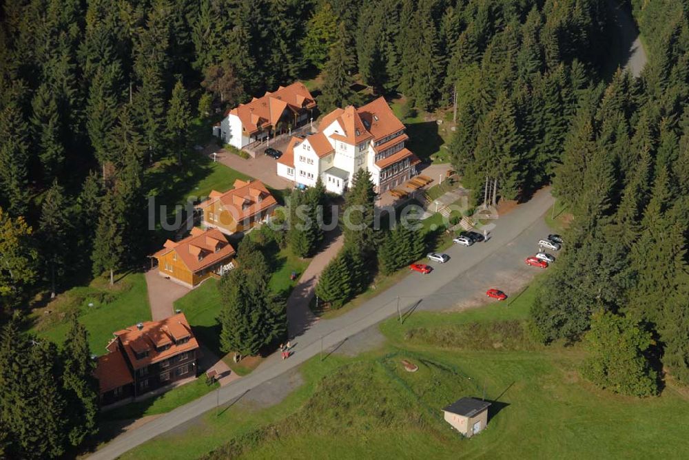 Friedrichroda von oben - Ferienanlage Spießberghaus