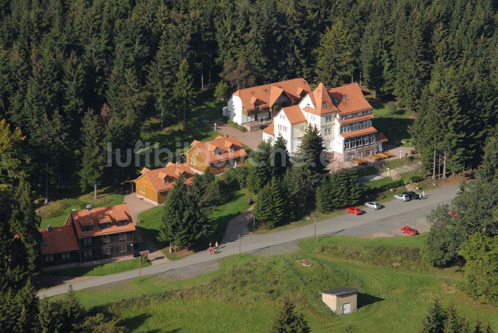 Friedrichroda aus der Vogelperspektive: Ferienanlage Spießberghaus