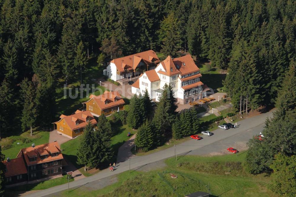 Luftbild Friedrichroda - Ferienanlage Spießberghaus