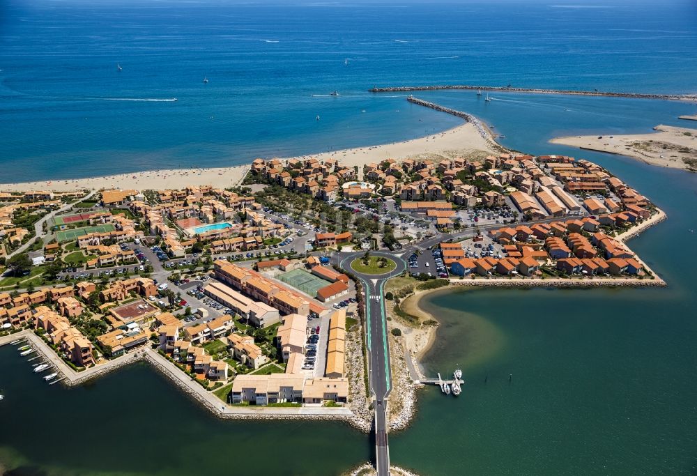 Luftbild Leucate - Ferienanlagen in Leucate in Frankreich