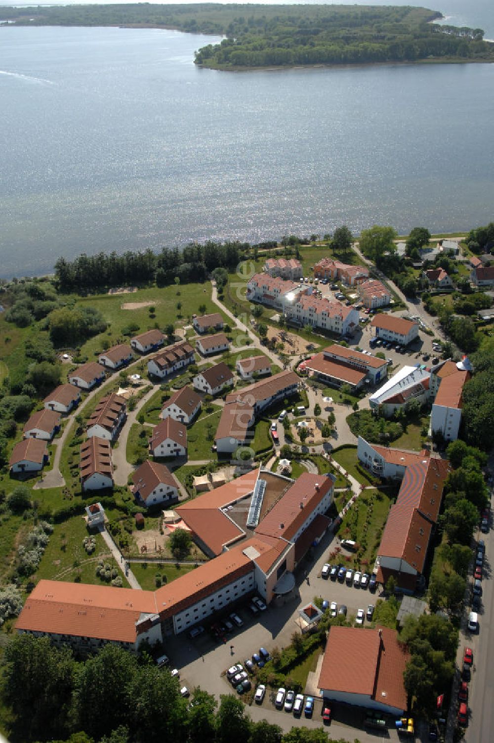 23.05.2009 aus der Vogelperspektive: Feriendorf der AWO SANO gGmbH in Rerik an der Ostsee