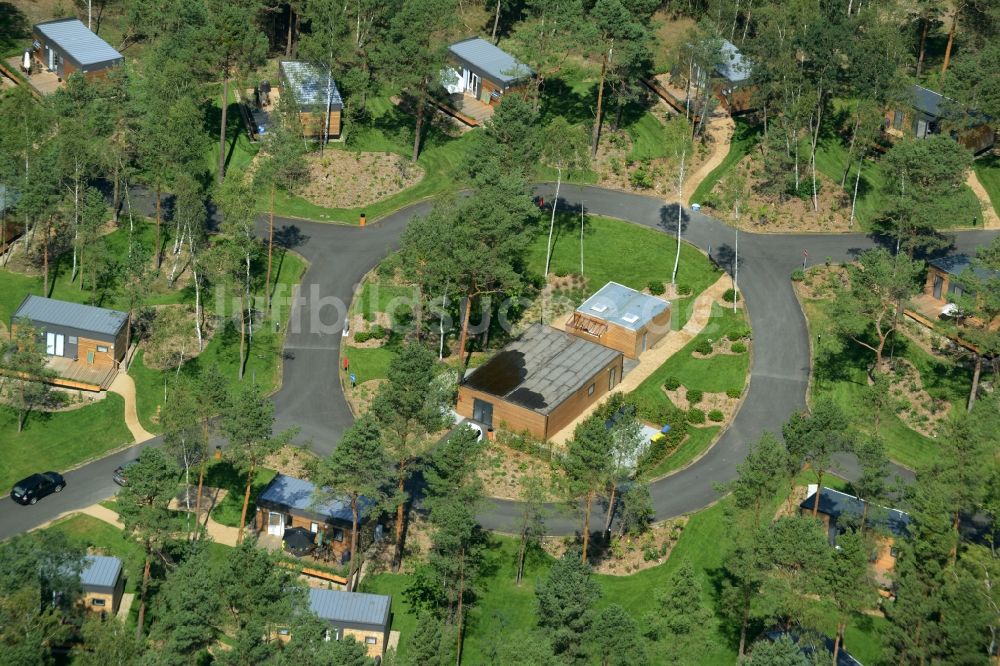 Luftbild Krausnick - Ferienhaus Anlage und Bungalow- Siedlung in Krausnick in Krausnick im Bundesland Brandenburg