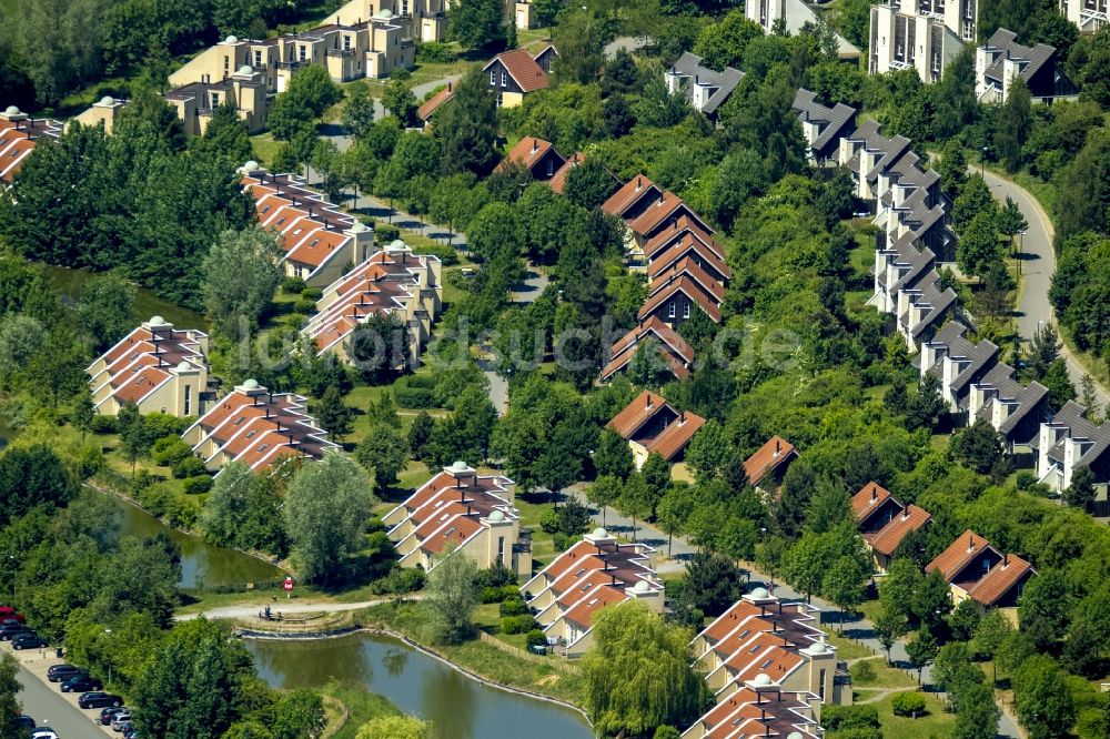 Luftbild Medebach - Ferienhaus- Anlage des Ferienparks Park Hochsauerland an der Sonnenallee in Medebach im Bundesland Nordrhein-Westfalen