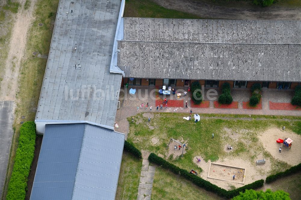 Luftbild Störitz - Ferienhaus- Anlage des Ferienparks in Störitz im Bundesland Brandenburg, Deutschland