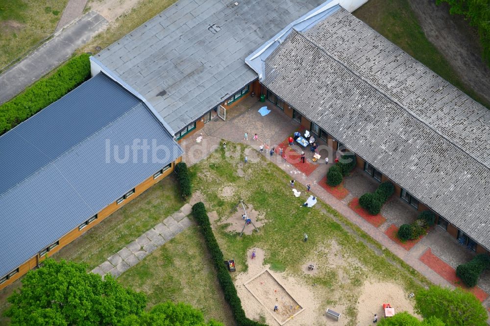 Luftaufnahme Störitz - Ferienhaus- Anlage des Ferienparks in Störitz im Bundesland Brandenburg, Deutschland