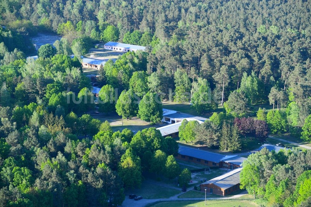 Luftbild Störitz - Ferienhaus- Anlage des Ferienparks in Störitz im Bundesland Brandenburg, Deutschland