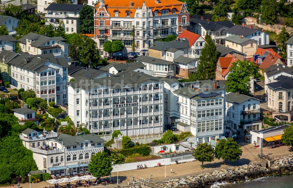 Luftaufnahme Sassnitz - Ferienhaus Anlage Fürstenhof im Ortsteil Hagen in Sassnitz im Bundesland Mecklenburg-Vorpommern