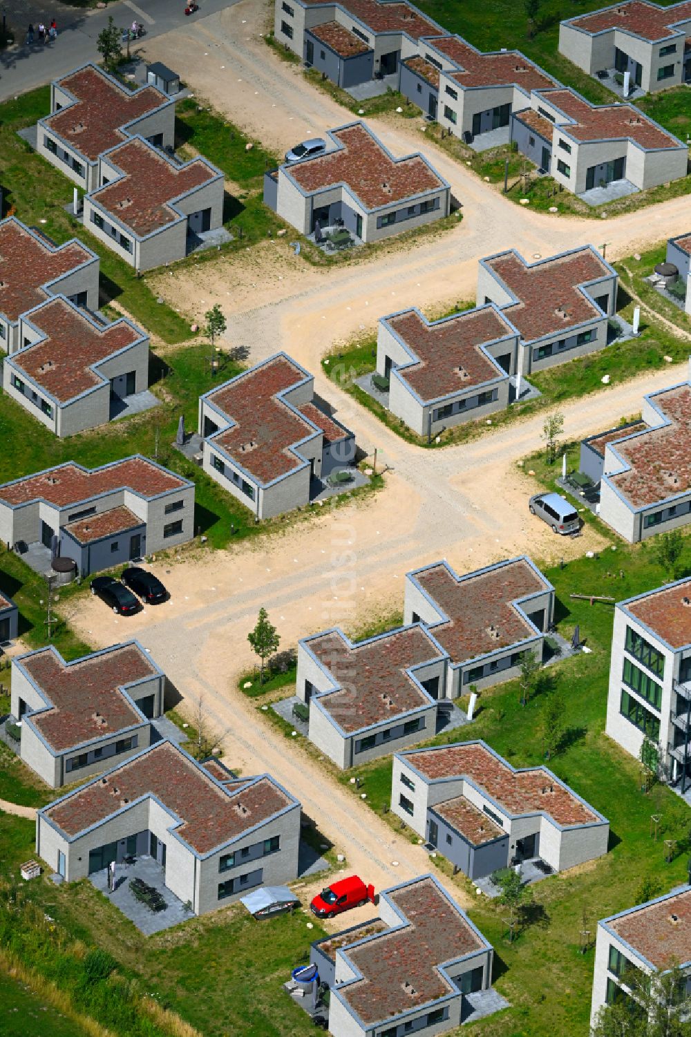 Luftaufnahme Lembruch - Ferienhaus Anlage Marissa Ferienpark am Dümmer See in Lembruch im Bundesland Niedersachsen, Deutschland