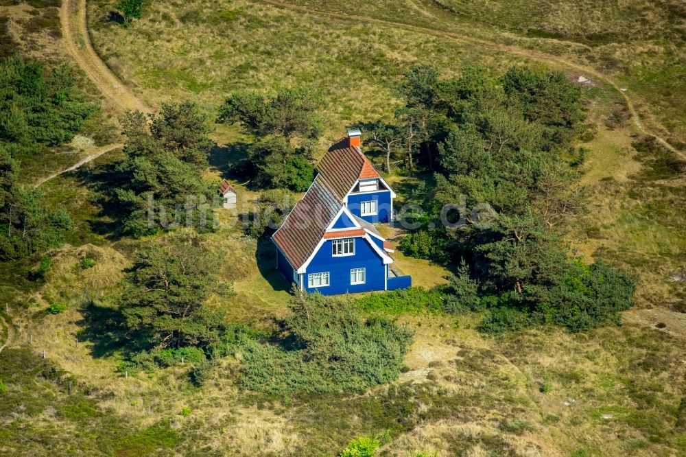 Luftbild Insel Hiddensee - Ferienhaus Anlage im Ortsteil Vitte in Insel Hiddensee im Bundesland Mecklenburg-Vorpommern