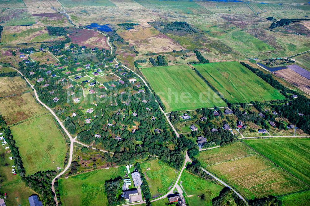 Römö aus der Vogelperspektive: Ferienhaus Anlage Toftum in Römö in Region Syddanmark, Dänemark