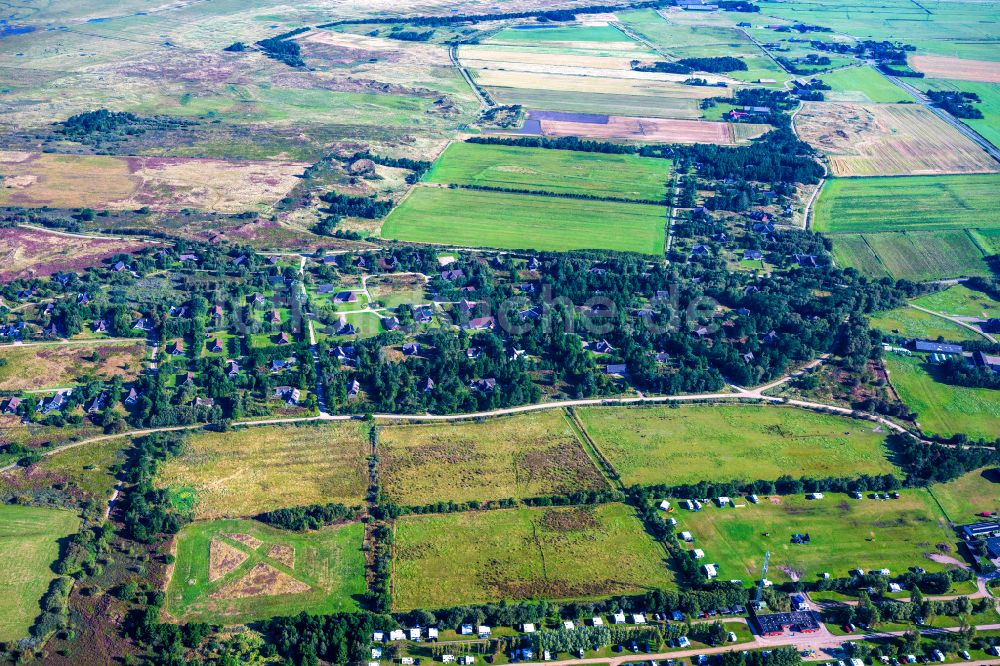 Luftaufnahme Römö - Ferienhaus Anlage Toftum in Römö in Region Syddanmark, Dänemark