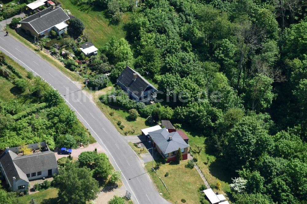 Hasle von oben - Ferienhaus Anlage am Vang in Hasle in Region Hovedstaden, Dänemark