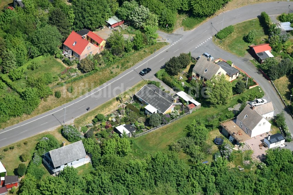 Hasle von oben - Ferienhaus Anlage am Vang in Hasle in Region Hovedstaden, Dänemark