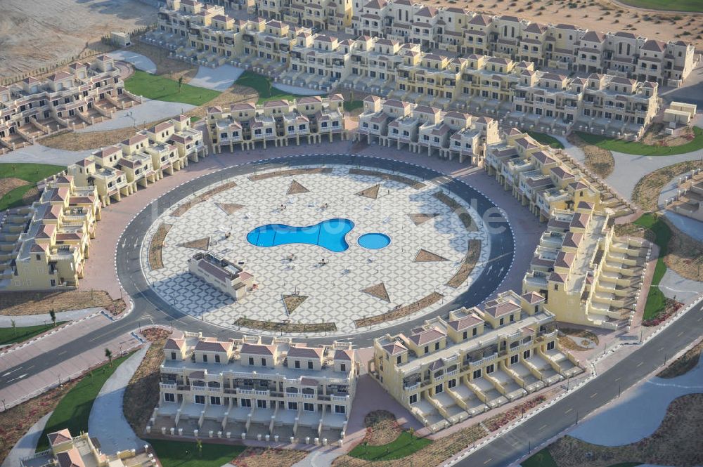 Luftbild Ras Al Khaimah - Ferienhaussiedlung Town House Type C in Ras Al Khaimah