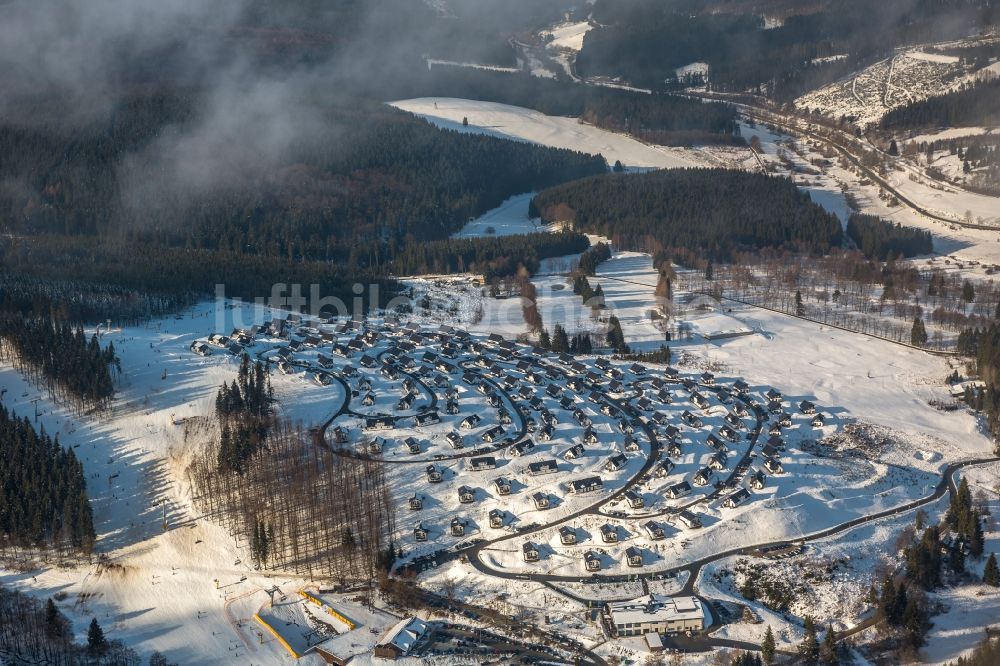 Luftaufnahme Winterberg - Ferienpark Landal Winterberg bei Winterberg im Hochsauerlandkreis HSK im Bundesland Nordrhein-Westfalen