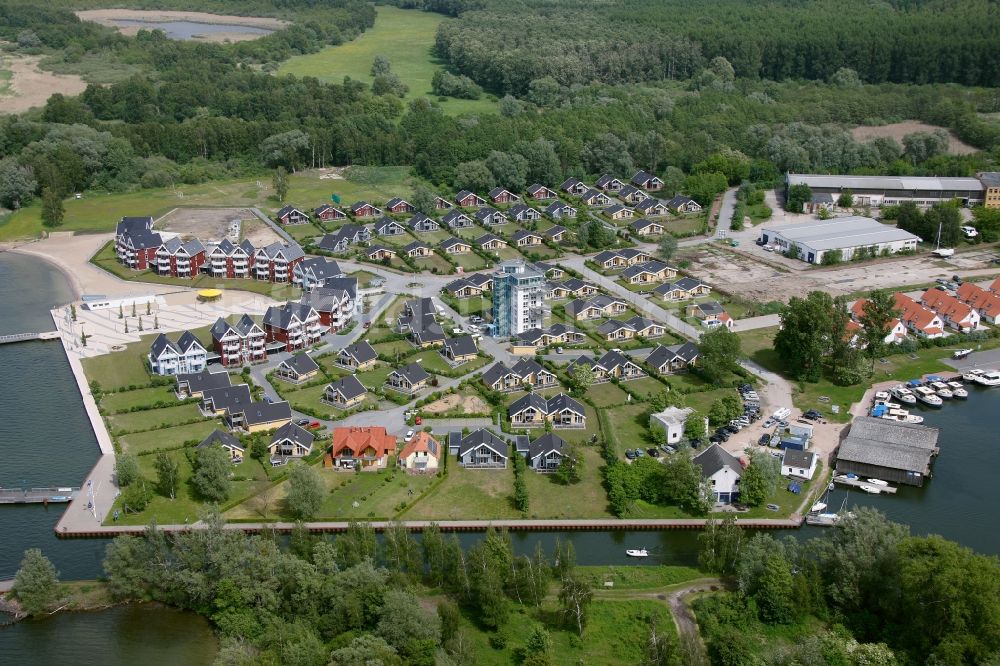 Luftbild Rechlin - Ferienpark Müritz in Rechlin im Bundesland Mecklenburg-Vorpommern