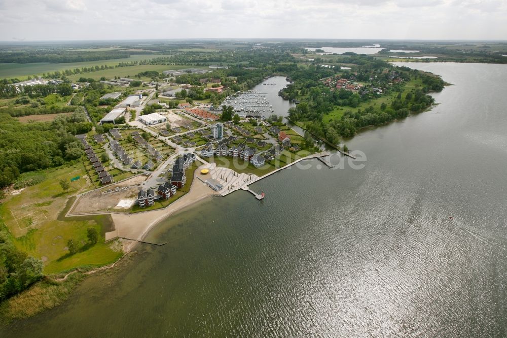 Luftbild Rechlin - Ferienpark Müritz in Rechlin im Bundesland Mecklenburg-Vorpommern