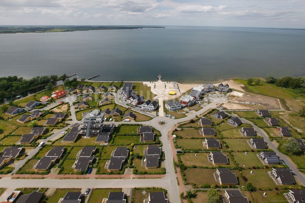 Rechlin von oben - Ferienpark Müritz in Rechlin im Bundesland Mecklenburg-Vorpommern