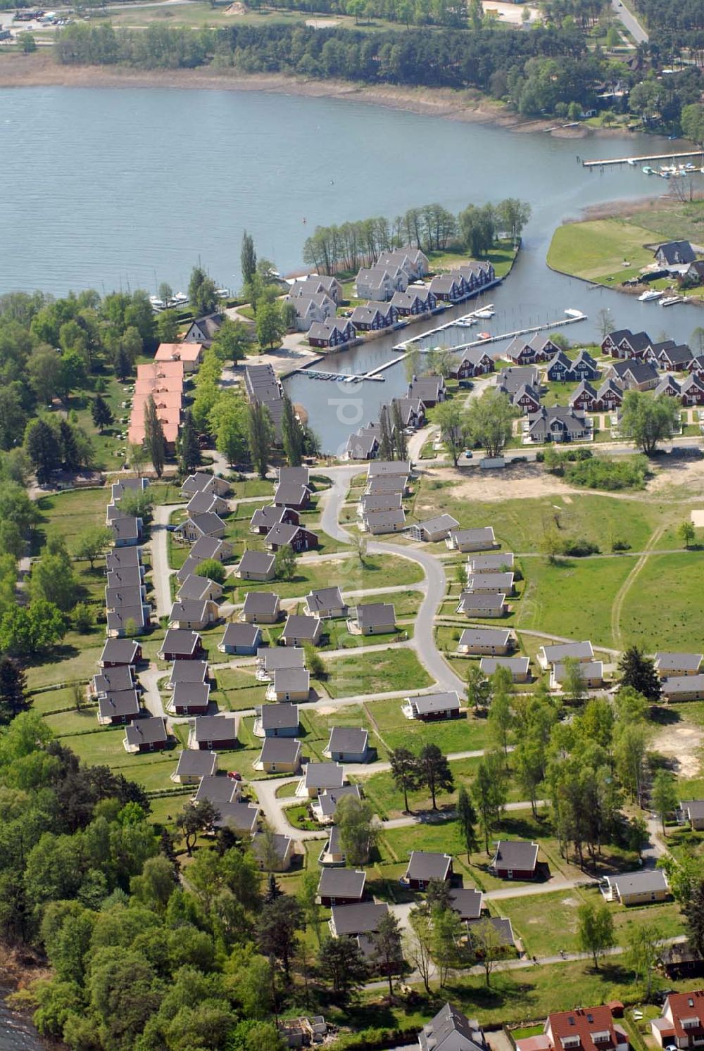 Luftaufnahme Wendisch Rietz - Ferienpark Scharmützelsee