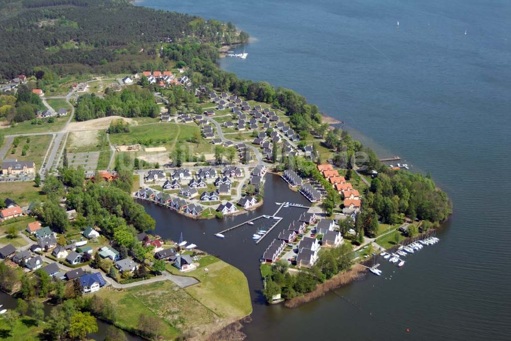 Luftaufnahme Wendisch Rietz - Ferienpark Scharmützelsee