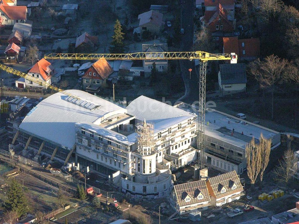 Wernigerode aus der Vogelperspektive: Ferienspaßbad in Wernigerode