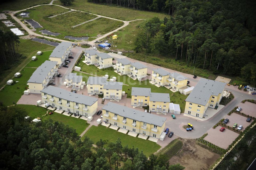 Luftbild Graal-Müritz - Ferienwohnpark im Küstenwald der HAWO Bauträger KG in unmittelbarer Strandnähe im Ostseeheilbad Graal-Müritz