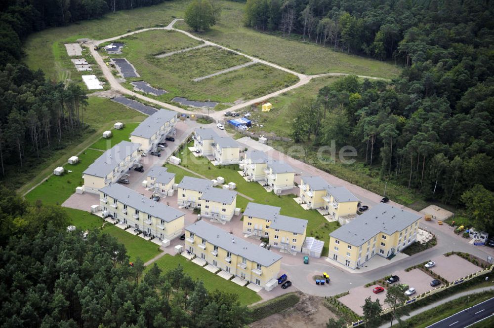 Luftbild Graal-Müritz - Ferienwohnpark im Küstenwald der HAWO Bauträger KG in unmittelbarer Strandnähe im Ostseeheilbad Graal-Müritz