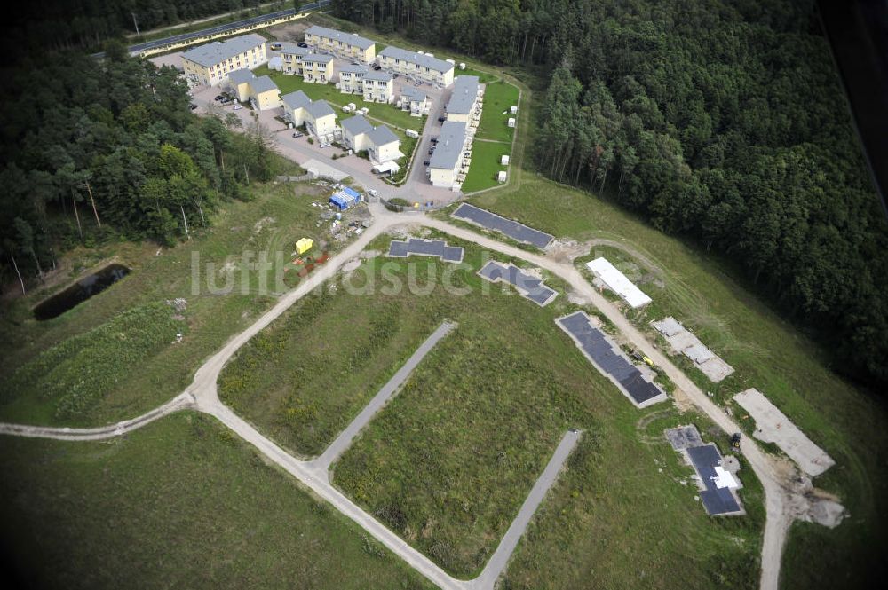 Luftbild Graal-Müritz - Ferienwohnpark im Küstenwald der HAWO Bauträger KG in unmittelbarer Strandnähe im Ostseeheilbad Graal-Müritz