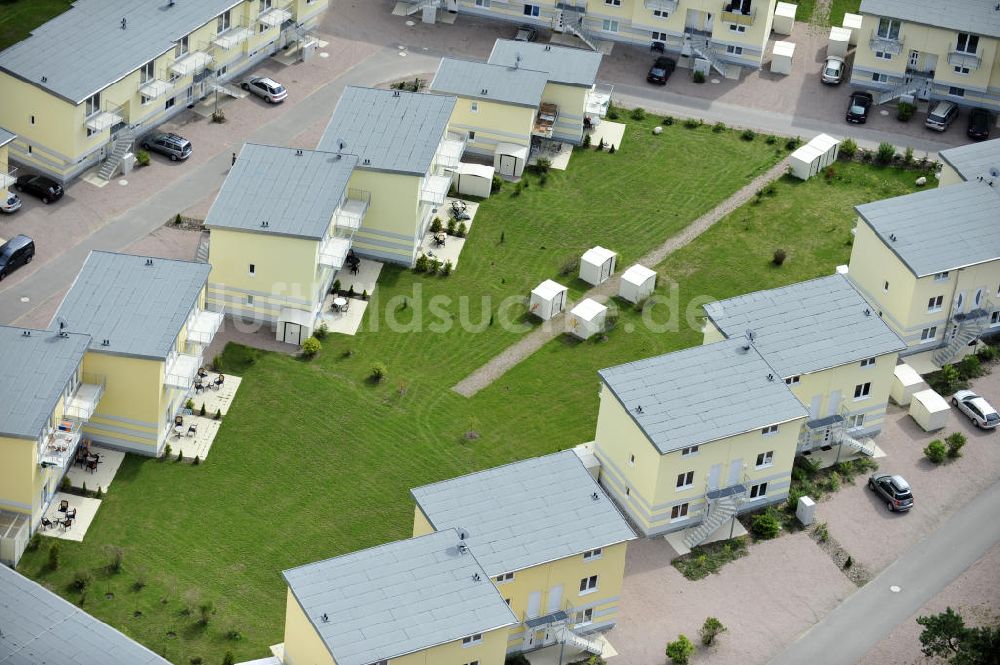 Luftbild Graal-Müritz - Ferienwohnpark im Küstenwald der HAWO Bauträger KG in unmittelbarer Strandnähe im Ostseeheilbad Graal-Müritz