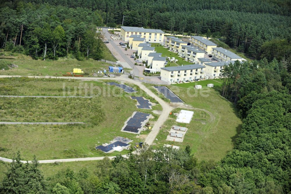 Luftbild Graal-Müritz - Ferienwohnpark im Küstenwald der HAWO Bauträger KG in unmittelbarer Strandnähe im Ostseeheilbad Graal-Müritz