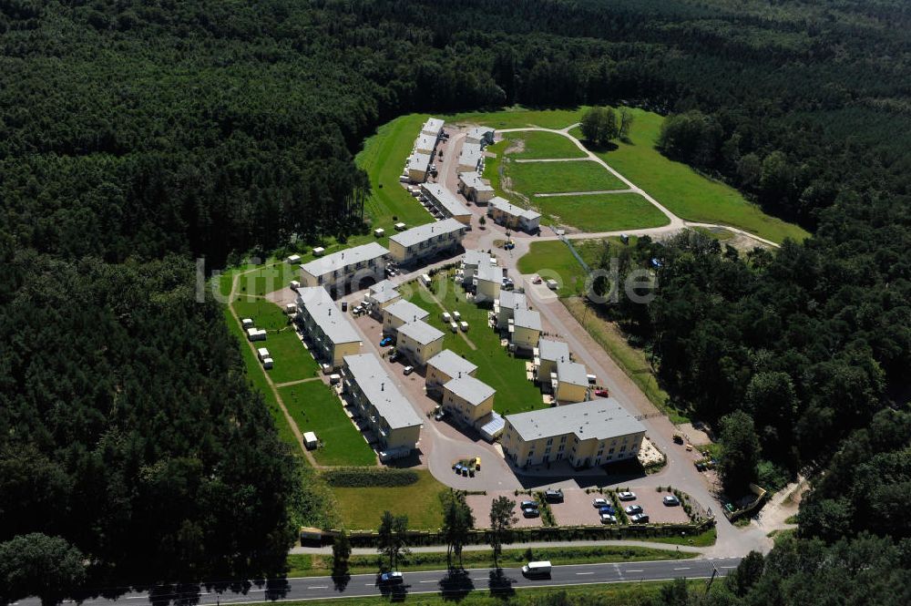 Luftbild OSTSEEBAD GRAL-MÜRITZ - Ferienwohnpark im Küstenwald der HAWO Bauträger KG in unmittelbarer Strandnähe im Ostseeheilbad Graal-Müritz