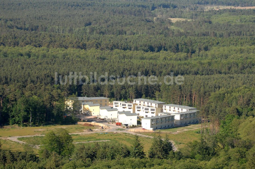 Luftbild Graal-Müritz - Ferienwohnpark im Küstenwald der HAWO Bauträger KG in unmittelbarer Strandnähe im Ostseeheilbad Graal-Müritz