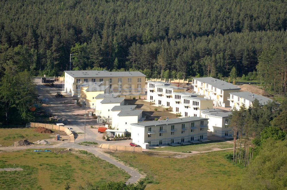 Luftbild Graal-Müritz - Ferienwohnpark im Küstenwald der HAWO Bauträger KG in unmittelbarer Strandnähe im Ostseeheilbad Graal-Müritz